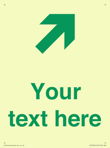 Custom Safe Condition inverse: Green Up right arrow